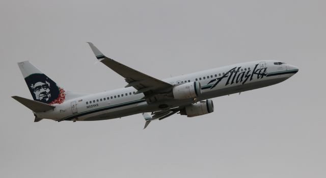 Boeing 737-800 (N531AS) - Departure 12L, to OGG  08-05-2016