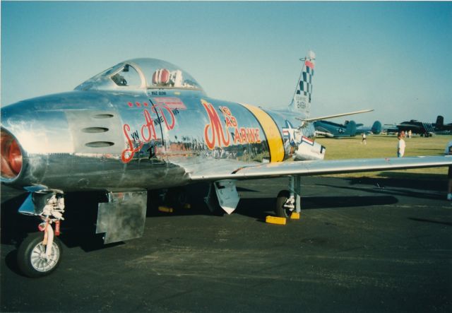 North American F-86 Sabre (52-4584)