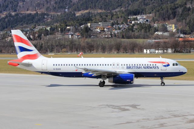 Airbus A320 (G-EUUS)