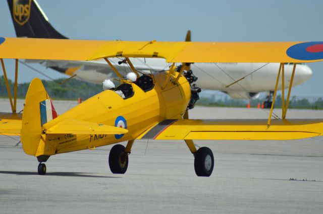 C-FAIU — - Boeing PT-17 Stearman at the Canadian Warplane Heritage Museum Flyfest 2016.