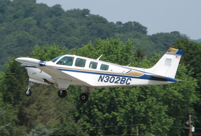 Beechcraft Bonanza (36) (N302BC) - Departing 2010 Sentamental Journey.