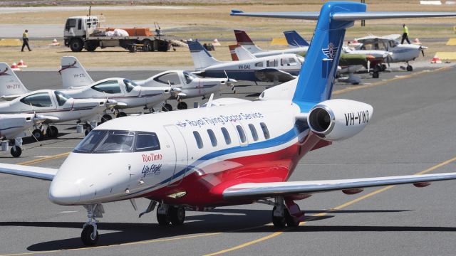 Pilatus PC-24 (VH-VWO) - Pilatus PC-24 Royal Flying Doctor Service Australia. VH-VWO YPJT 18/01/19