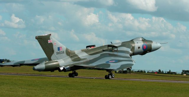 XH558 — - RAF Waddinton air show Vulcan.