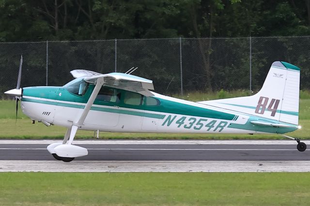 Cessna Skywagon (N4354R) - Morning launch for AirVenture Cup Race, 21 July 2024