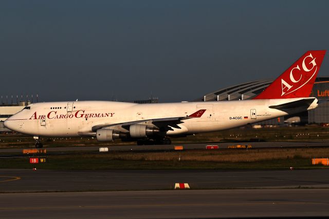 Boeing 747-400 (D-ACGC) - airline finished April 2013, 4 jets grounded