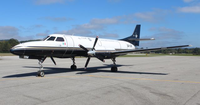 Fairchild Dornier SA-227DC Metro (XA-UUM) - An Aeronaves TSM Fairchild Dornier SA227-DC Metro III on the ramp at Anniston Regional Airport, AL - October 12, 2017.