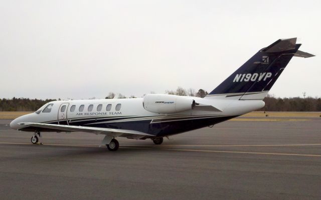 Cessna Citation CJ3 (N190VP) - CESSNA AIRCRAFT CO Air Response Team at KJQF - 1/28/14