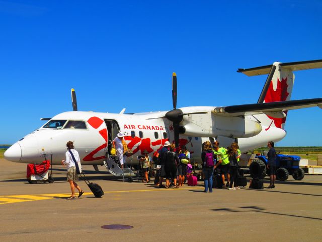 de Havilland Dash 8-100 (C-GONX) - Ready for some island time