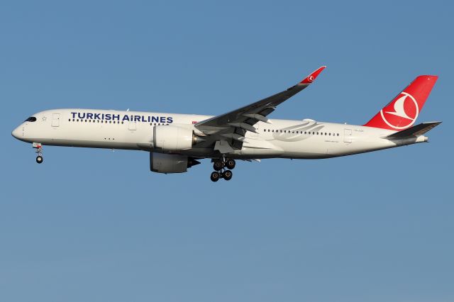 Airbus A350-900 (TC-LGC) - 'Turkish 81 Delta' arriving from Istanbul