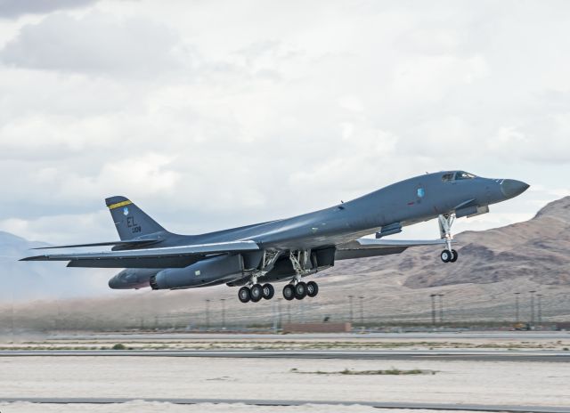 AFR86108 — - 37 Bomb Squadron B-1B launch at Red Flag 15-2.