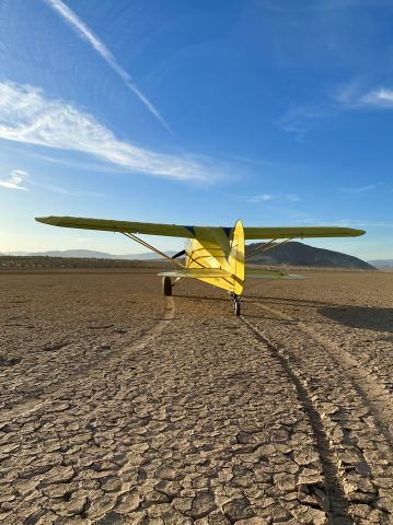 Piper PA-22 Tri-Pacer (N19FN) - Piper Pacer playing in the desert!