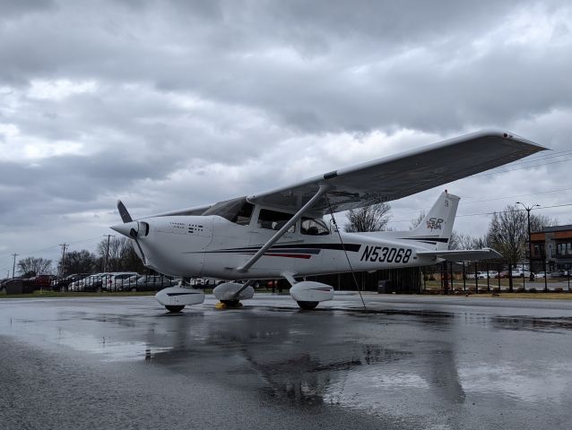 Cessna Skyhawk (N53068) - Wrapping things up after getting some real-world instrument flying in