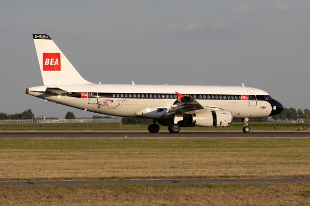 Airbus A319 (G-EUPJ)