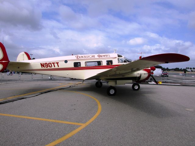 Beechcraft 18 (N90TT) - On display at Fullerton Airport day 5.9.2015