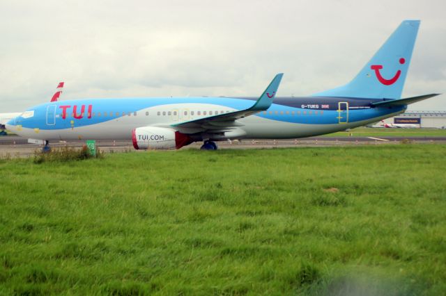 Boeing 737-800 (G-TUKG) - Seen here on 30-Aug-21.  Registered to Tui Airways 26-Nov-20 but never entered service.