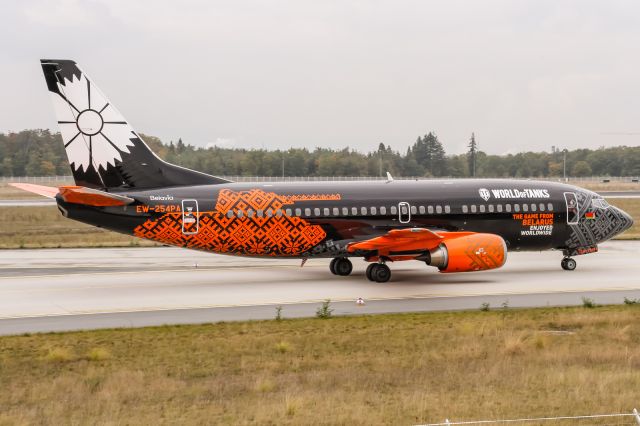 Boeing 737-700 (EW-254PA) - EW-254PA Belavia Boeing 737-3Q8 coming in from Minsk ( MSQ / UMMS) @ Frankfurt - Rhein-Main International (FRA / EDDF) / 21.10.2016