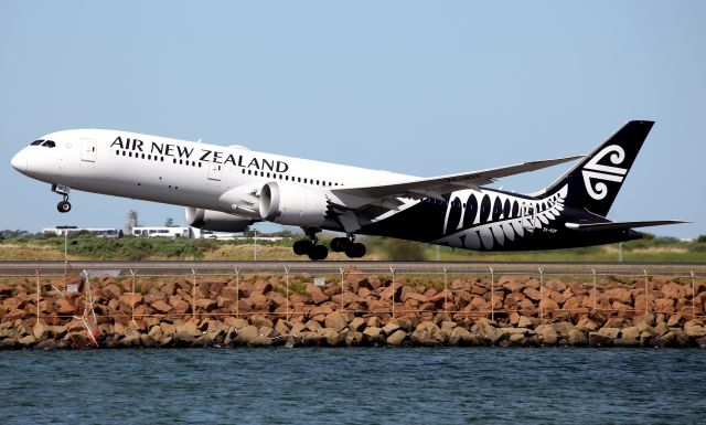 ZK-NZF — - Lifting Off from Rwy 34L