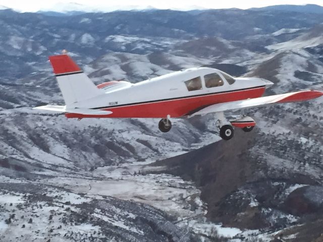 Piper Cherokee (N3UW) - Air to air formation flying over Longmont Colorado