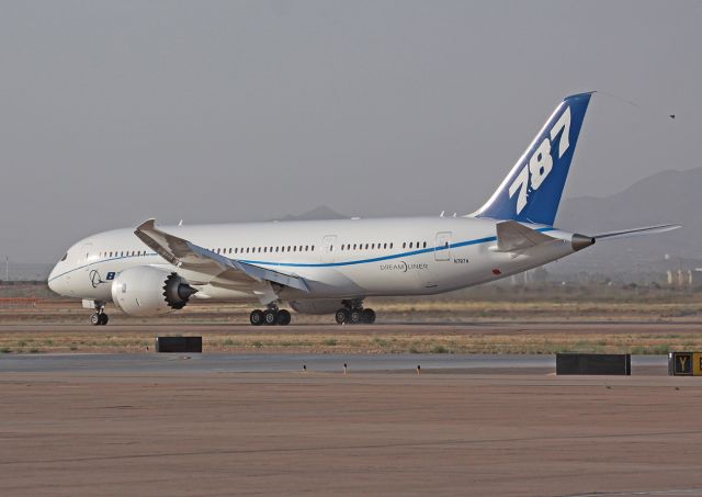 Boeing 787-8 (N7874) - Mesa, AZ