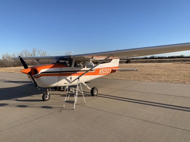 Cessna Skyhawk (N50523) - 25/20/2021:br /My first flight lesson was in this bird. Now she's flying the skies of Alaska!