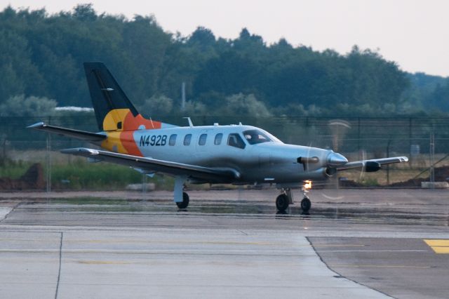 Socata TBM-850 (N492B) - Visiting Eindhoven airport today