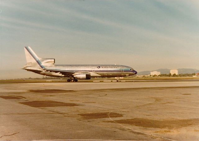 Lockheed L-1011 TriStar — - Eastern L-1011 departing KLAX spring 1977