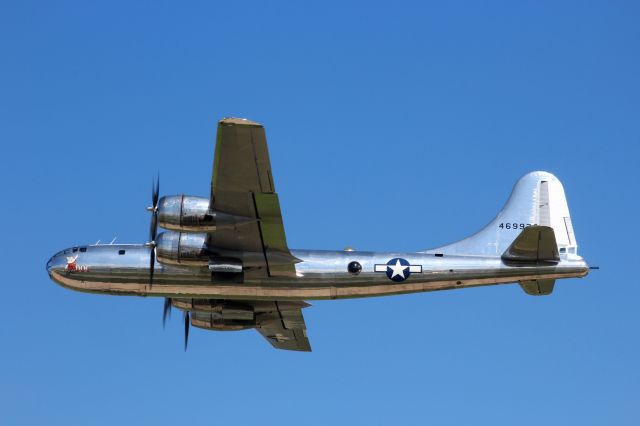 Boeing B-29 Superfortress (N69972) - Side Profile of B-29 "Doc" at Oshkosh.