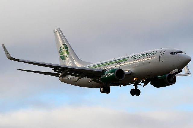 Boeing 737-700 (D-AGEP) - bad weather
