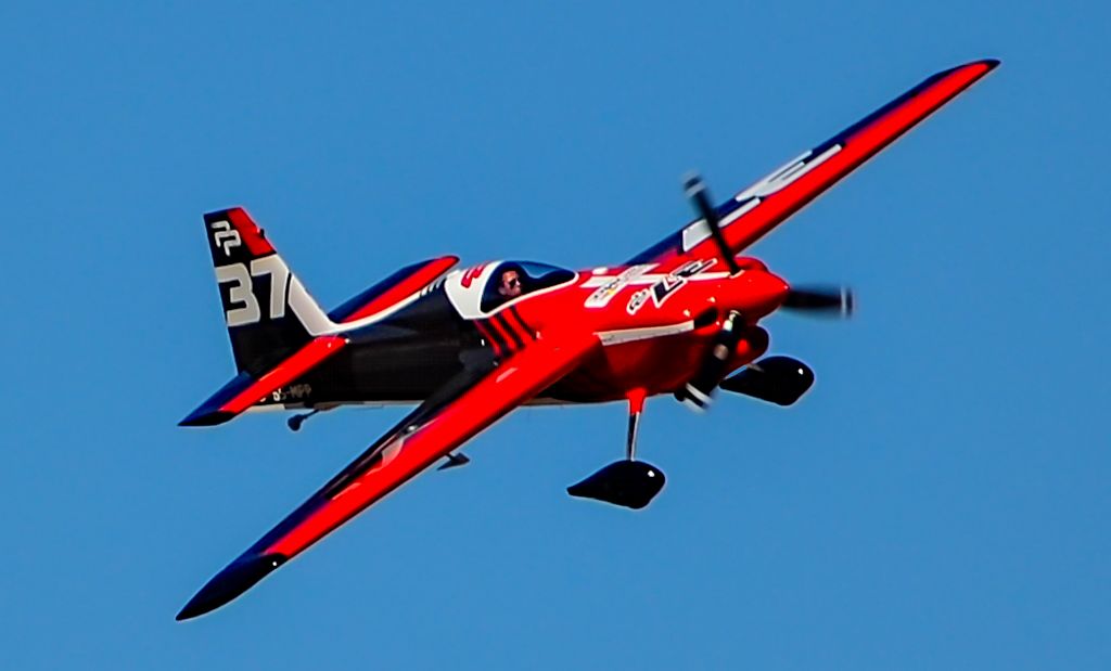 ZIVKO Edge 540 (S5-MPP) - S5-MPP  PP37 Edge 540 V2.1 - North Las Vegas Airport (IATA: VGT, ICAO: KVGT, FAA LID: VGT)br /Photo: Tomas Del Corobr /October 17, 2016