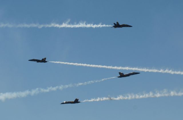 McDonnell Douglas FA-18 Hornet — - 2010 Idaho Falls Blue Thunder Airshow Blue Angels