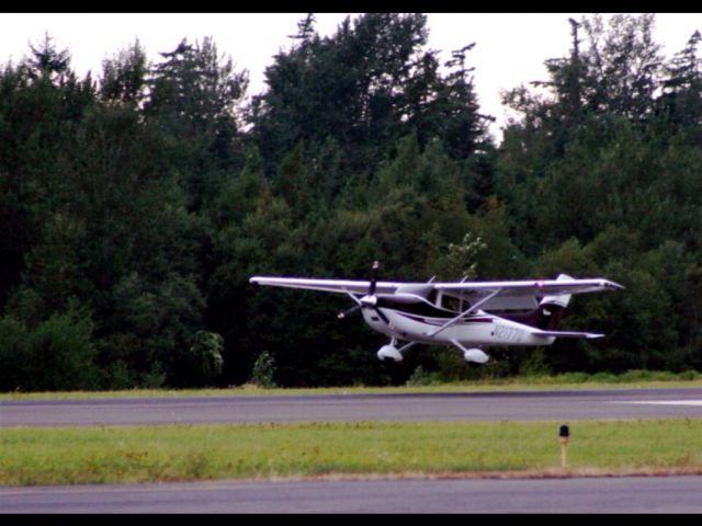 Cessna Skylane (N2177Q) - First solo landing 8/9/07 KBLI