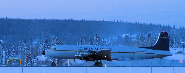 — — - Notice the exhaust from the radial from the -28 degree weather.