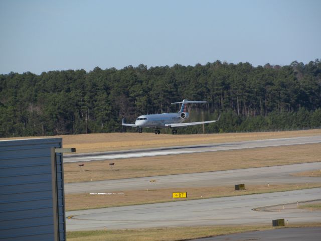 Canadair Regional Jet CRJ-700 (N718PS) - American Eagle (PSA Airlines) flight 5075 from Ronald Reagan Washington Natl, a Bombardier CRJ700 landing on runway 23R. This was taken January 30, 2016 at 3:23 PM.