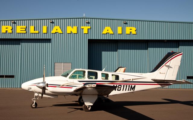 N8111M — - One of RELIANT AIRs Barons. RELIANT AIR has the lowest fuel price on the Danbury (KDXR) airport.