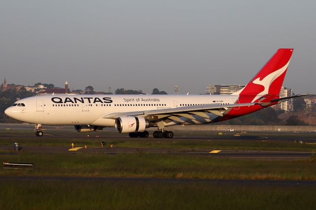 Airbus A330-200 (VH-EBM) - on 31 October 2018