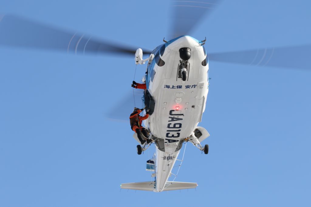 Sikorsky S-76 (JA913A) - 08 December 2016:Japan Coast Guard (JCG), Sikorsky S76D