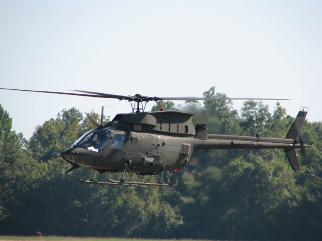 N551 — - U.S. Army helo landing at Downtown Shreveport.