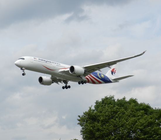 Airbus A350-900 (9M-MAG) - Taken July 2019