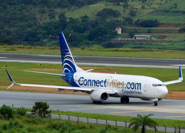 Boeing 737-800 (HP-1849CMP) - Rare visitor at CNF Airport. 