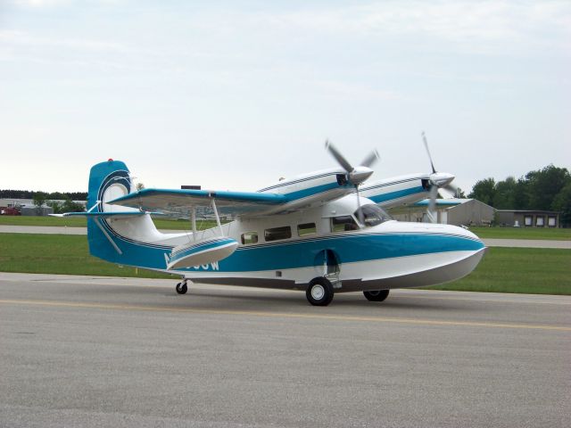 Grumman G-44 Widgeon (N350GW) - Photo taken at Gaylord Regional Airport, Gaylord, MI.