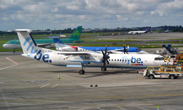 de Havilland Dash 8-400 (G-JECK) - Flybe De Havilland Canada DHC-8-402Q Dash 8 G-JECK