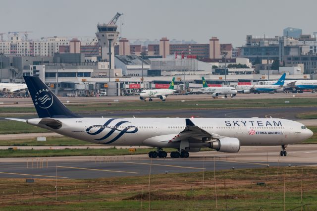 Airbus A330-300 (B-18311) - Skyteam special livery