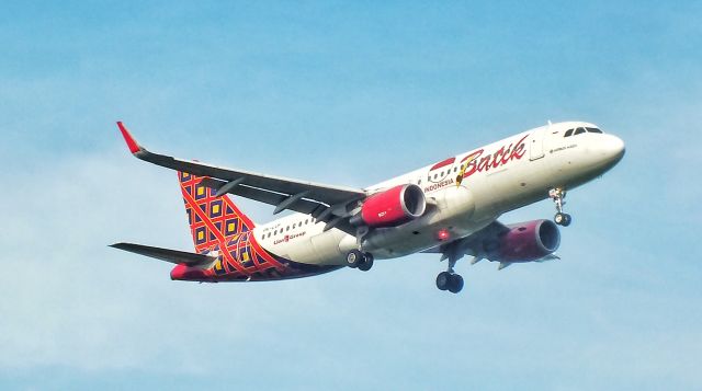 Airbus A320 (PK-LUF)