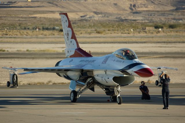 Lockheed F-16 Fighting Falcon — - Nellis AFB 2014 Thunderbirds