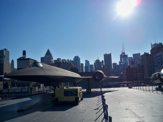 — — - Blackbird on USS Intrepid