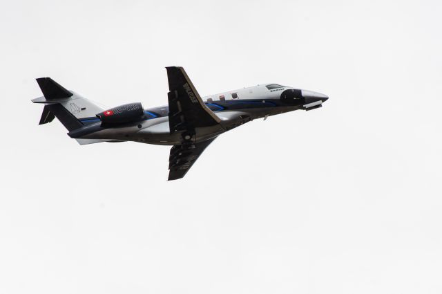 Pilatus PC-24 (HB-VXB) - New Pilatus 24 Jet from Europe heading to USA. Test flight.