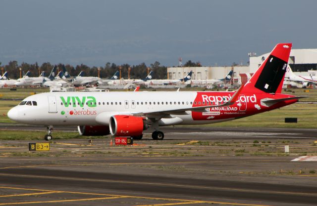 Airbus A320neo (XA-VIX) - Viva Aerobus / Airbus A320-271N / MSN 10062 / XA-VIX "Rappi Card" / MMMX 07/2022
