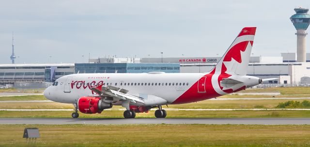 Airbus A319 (C-GBIJ) - ***Please select FULL for correct resolution*** Full spoilers on Runway 5 at YYZ