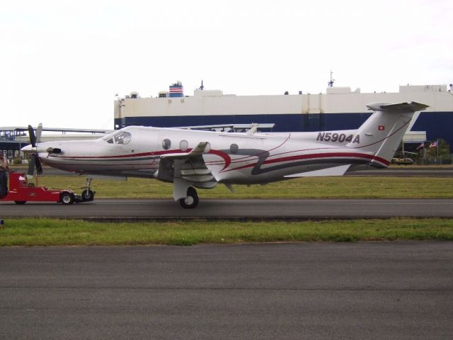 Pilatus PC-12 (N5904A)