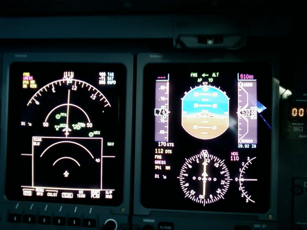 Learjet 40 (N100HW) - Cruising the stratosphere.